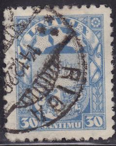 Latvia 148 Arms & Stars 1927