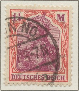 Germany Deutsches Reich Weimar Germania 1.25m stamp SG150 1920