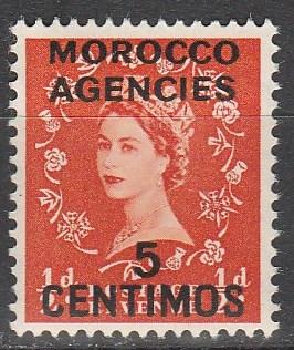 Great Britain Offices In Morocco #107 MNH  (S6231)