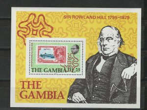 Gambia 1979 MNH Sc 397a souvenir sheet
