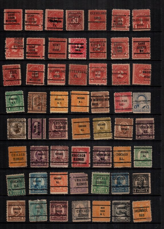 United States  56 used precancels