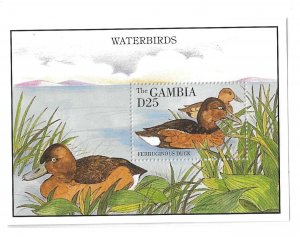 Gambia 1995 Water Birds Duck S/S Sc 1618 MNH C6