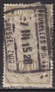 Belgium Q144 Parcel Post & Railway Stamps 1923