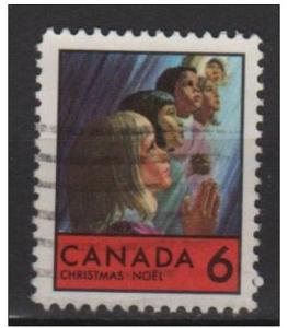 Canada  1969 - Scott 503 used - 6c, Christmas 