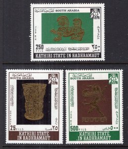 Aden Kathiri MI 220-222 MNH VF