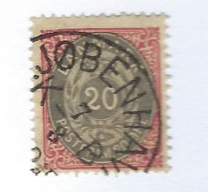 Denmark  SC#31a Used F-VF SCV$32.50.....Check a bargain!