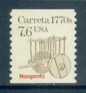 2255 7.6c Carreta Fine MNH DG