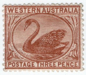 (I.B) Australia Postal : Western Australia 3d (SG 86)