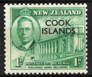 Cook Islands 1946 Overprint on New Zealand Architecture MNH**