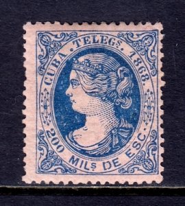 Cuba - Yvert Telegraph #1 - MH - YT €3.50