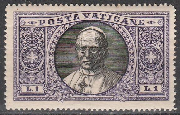 Vatican City #28  F-VF Unused  CV $7.50  (A3941)