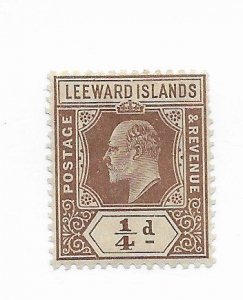 Leeward Islands #44 MH - Stamp - CAT VALUE $3.00