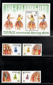 TUVALU SC# 515-19 FVF/MNH