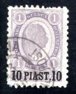Austrian Offices in the Turkish Empire #30  VF, Used  CV $22.50  ...  0380077