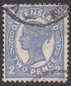 Queensland Sc #132 Used VF; Mi #116