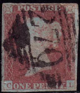 Great Britain # 3 Used VF   Position CL  Cat $ 21.50 