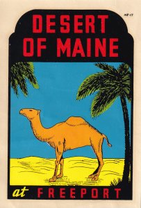 Desert of Maine, Windshield Decal (S19263)