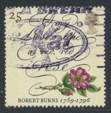Great Britain SG 1902  Used  - Robert Burns