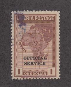 Liberia Scott #O164 Used