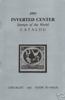 Inverted Center Stamp Catalog, by Martin Sellinger, NEW