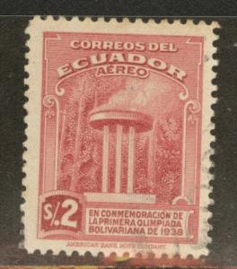 Ecuador Scott C69 used  airmail stamp