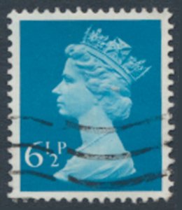 GB  Machin 6½p SG X872 1 band  Used SC# MH60  see scans & details