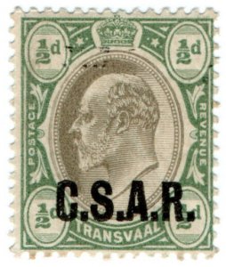 (I.B) Transvaal Railways : CSAR ½d