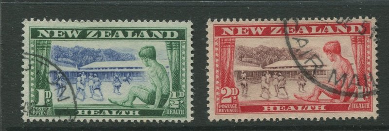 STAMP STATION PERTH New Zealand #B32-B33 Semi Postal Issue  FU 1948 CV$0.75