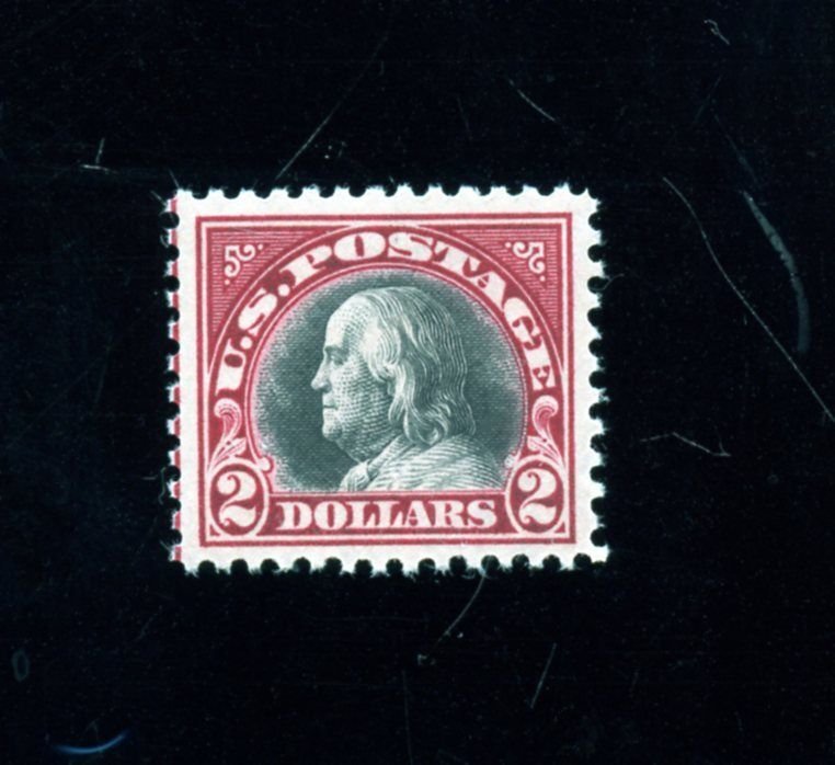 UNITED STATES SCOTT # 547 $2 FRANKLIN VF 80 MINT NH WITH PSE CERTIFICATE