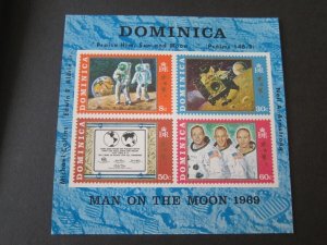 Dominican 1970 Sc 296a space set MNH
