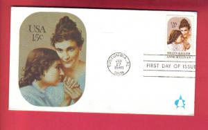 #1824 Hellen Keller - ANDREWS CACHET