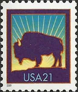 # 3467 MINT NEVER HINGED AMERICAN BUFFALO