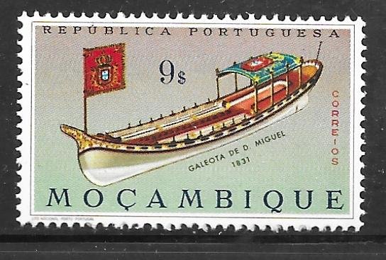 Mozambique 463: 9$ Galleon D. Miguel, MNH, VF.