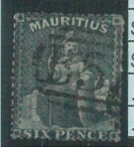 86989d  -   MAURITIUS - STAMP - Stanley Gibbons # 54 - USED  Nice!