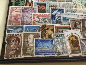 Greece mixed used stamps A10493