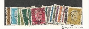 Germany, Postage Stamp, #366-386 Used Set, 1928-32