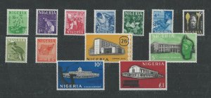 Nigeria, Postage Stamp, #101-113 Mint LH, 1961, JFZ