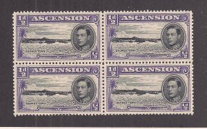 ASCENSION SC# 40 B/4  VF/MNH