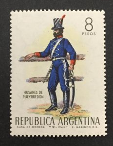 Argentina 1965 #773, Army Day, MNH.