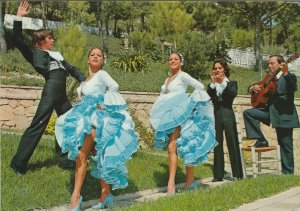 10961 postcard postcard ESPANA TIPICA BALLET FIESTA FLAMENCA SPAIN-