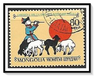 Mongolia #437 Children's Day CTO