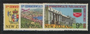 New Zealand #375-377 Mint (NH)