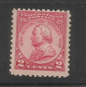 U.S, 689, MNH, GENERAL VON STEUBEN, PORTRAIT