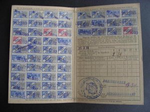 Alsace Lorraine Elsass Lothringen 52 1909 Social Stamps? in folder dates 1909-11 