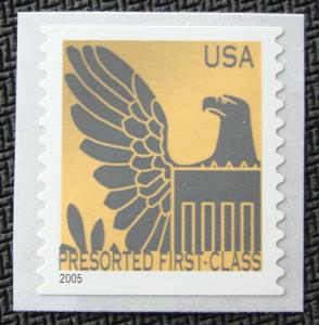 US #3797a MNH Coil Single, Eagle, SCV $.50 