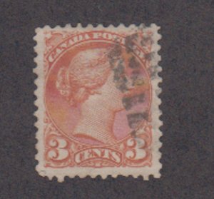 Canada - 1872 - SC 37c - Used