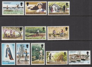 Pitcairn Islands 163-173 MNH VF