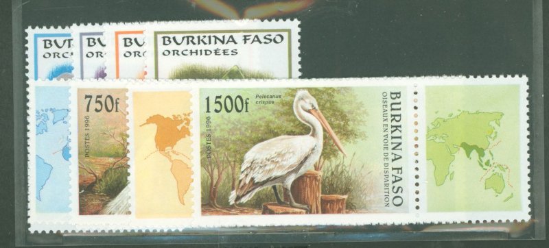 Burkina Faso (formerly Upper Volta) #1083/1090 Mint (NH) Single (Complete Set)