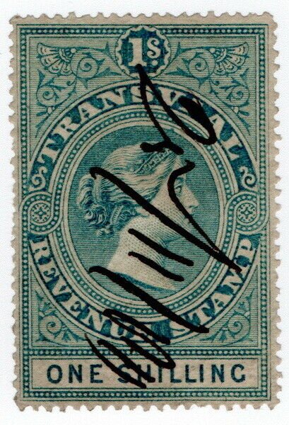 (I.B) Transvaal Revenue : Duty Stamp 1/-