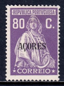 Azores - Scott #312 - MH - Tiny thin - SCV $15
